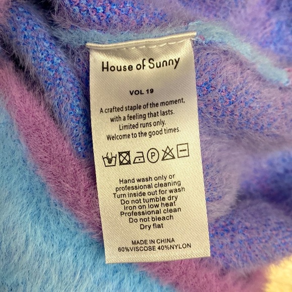 NWT HOUSE OF SUNNY GOOD VIBRATIONS PLAYSUIT - Picture 8 of 8